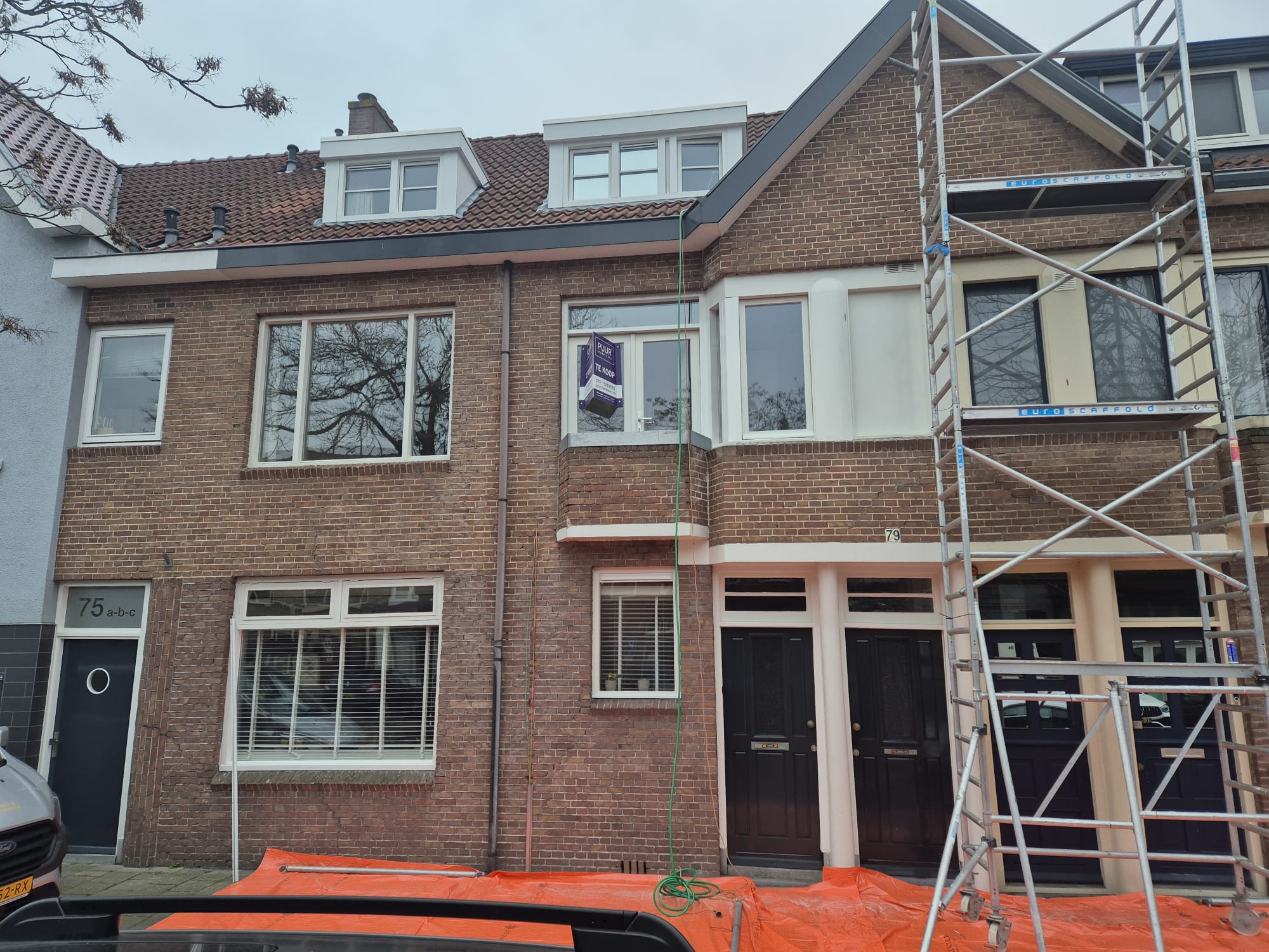 Gevelrenovatie met Tweekleurig Voegwerk